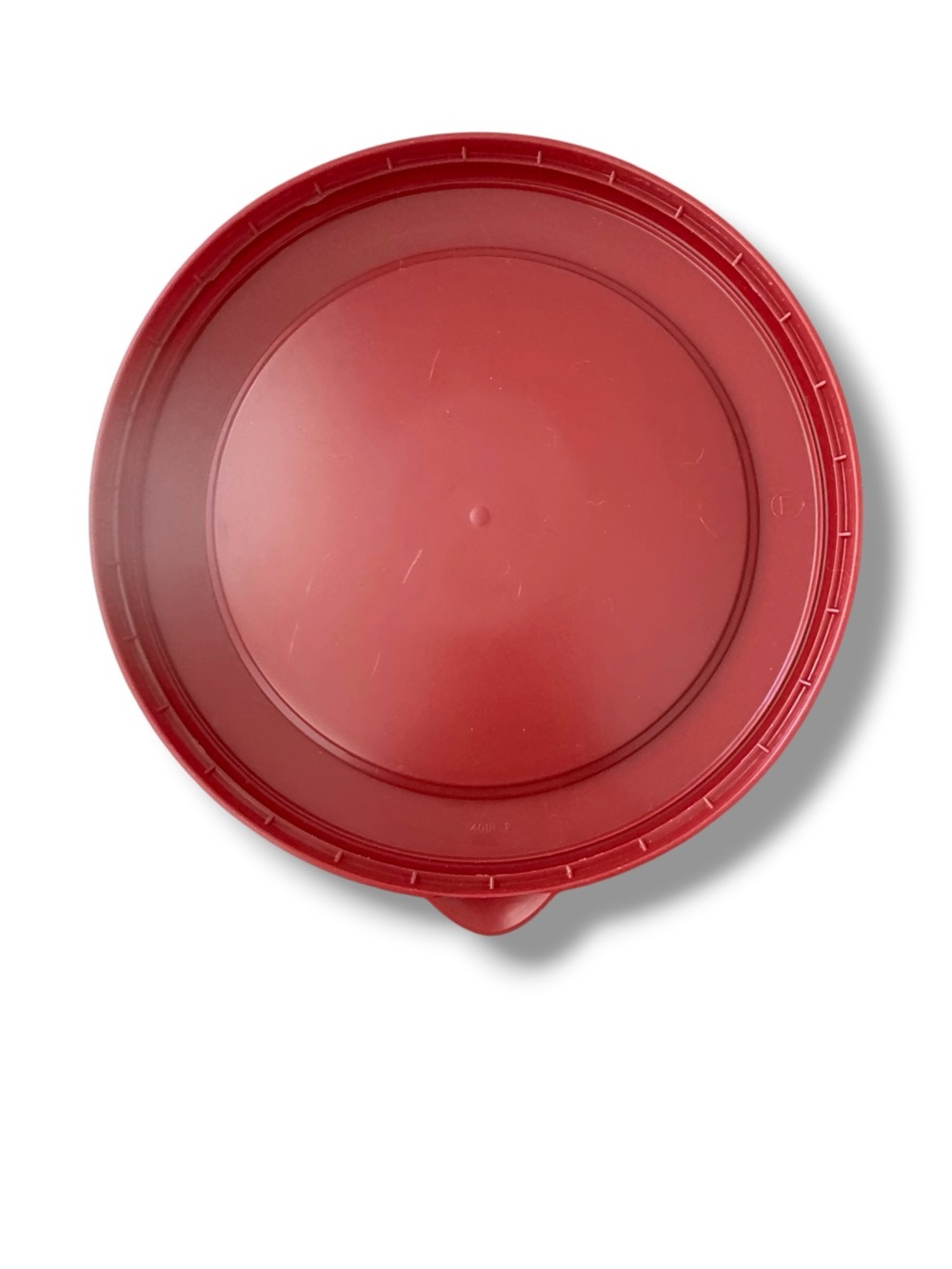 Rubbermaid 1.6 Gallon Round Food Storage Container Red Lid 401B 2 - Picture 7 of 7